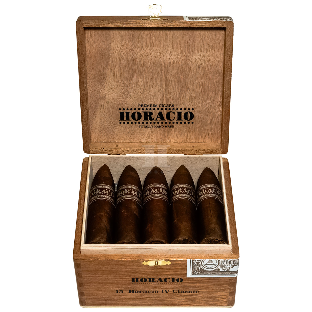 Horacio 4 Classic series box open front