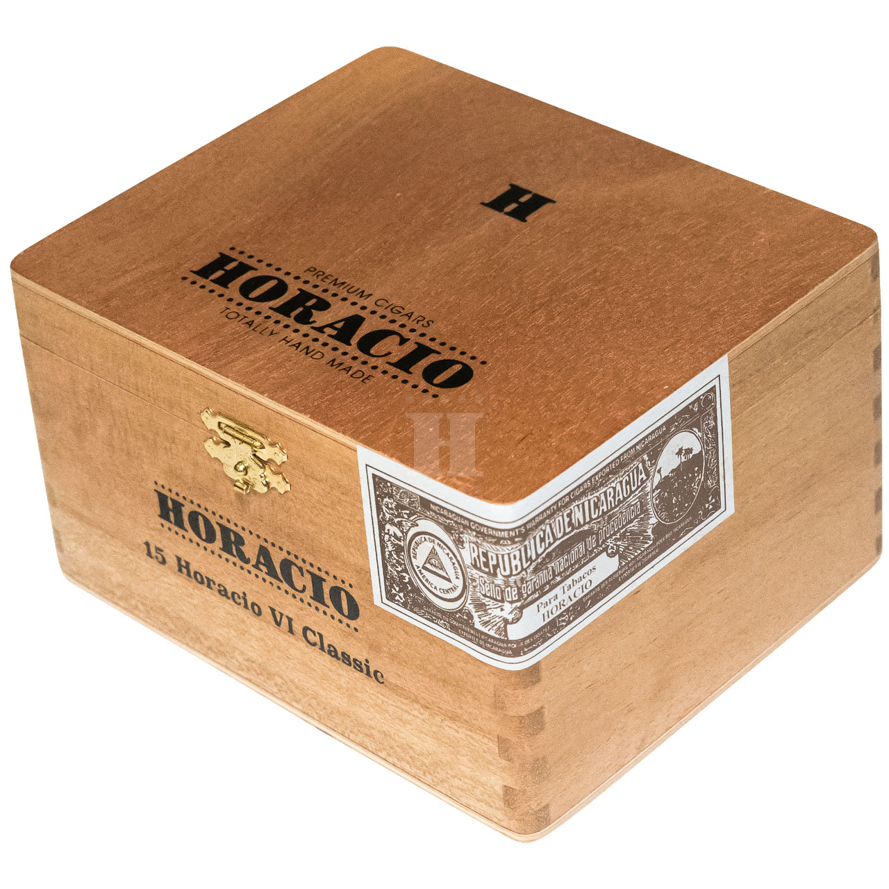 Horacio 6 Classic series box close angle